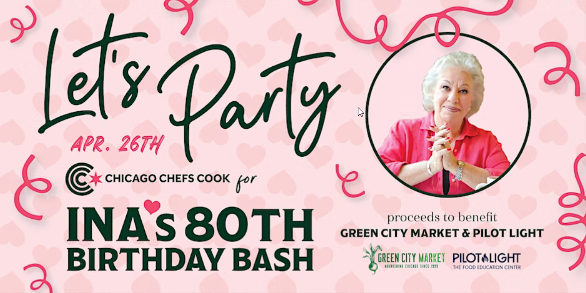 Ina Pinkney's 80th Birthday Bash Featuring Chicago's Finest Chefs — CHEFtog