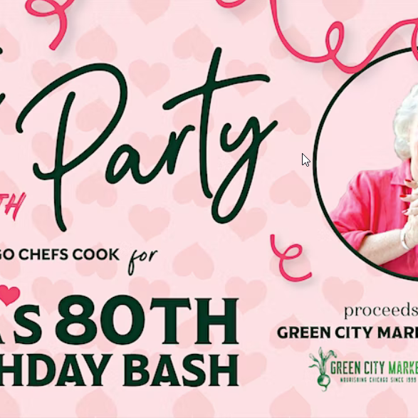 Ina Pinkney's 80th Birthday Bash Featuring Chicago's Finest Chefs