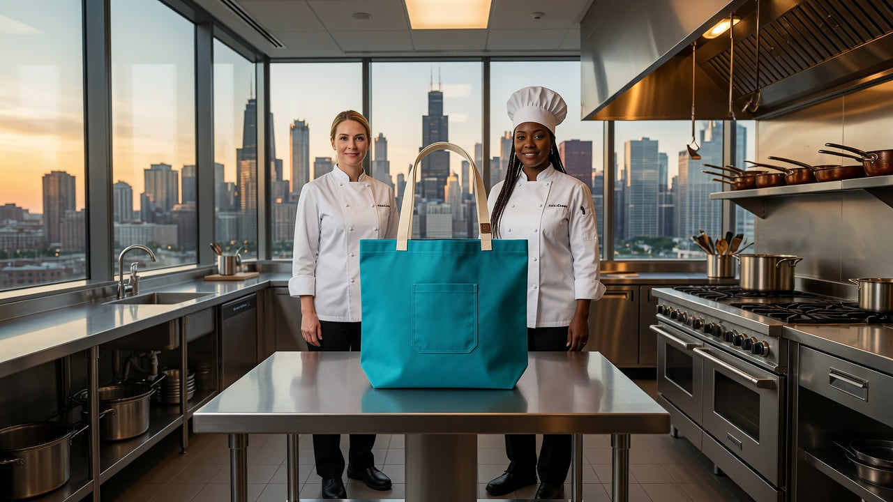 CHEFtog Bag with two women
