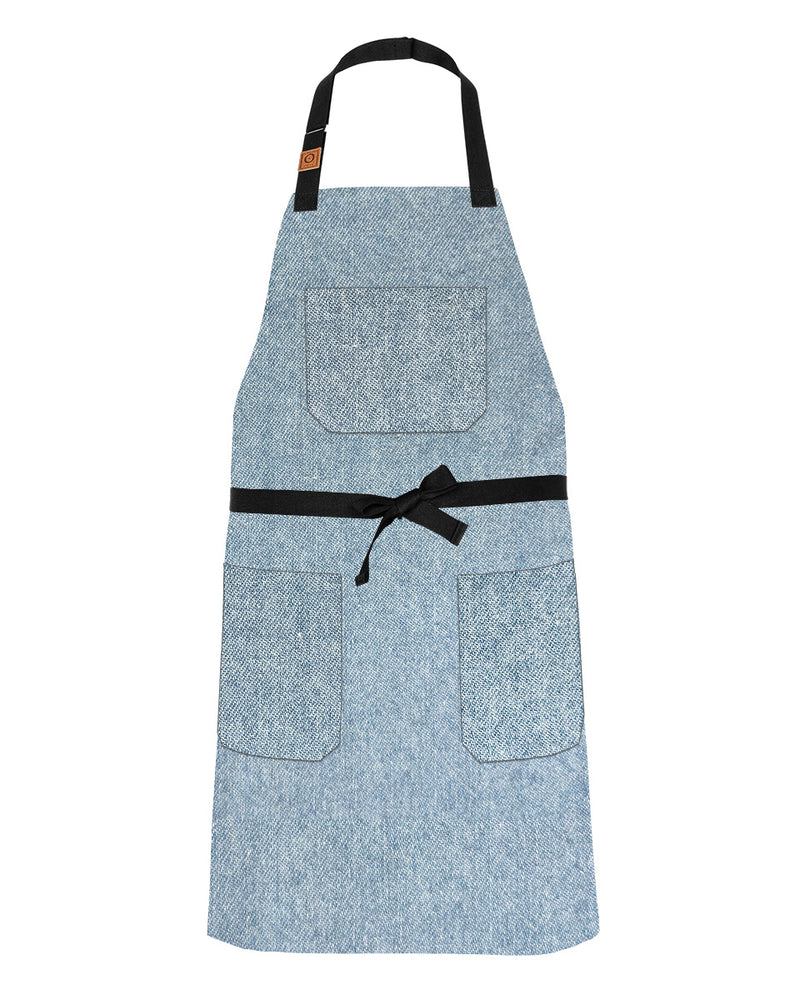 cheftog.com Regular Light Indigo Indigo Denim Apron 2800-12ID-RG