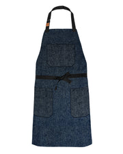 cheftog.com Regular Medium Indigo Indigo Denim Apron 2800-10ID-RG