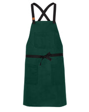 cheftog.com Regular Spruce Bull Denim CrossBack Snap Tie Apron 2030S-24BD-RG
