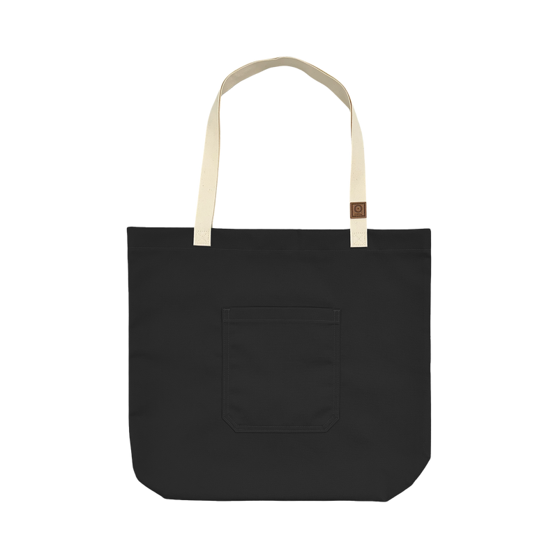 cheftog.com Poly-Cotton Black Tog Tote Bag CT-BAG-01PC