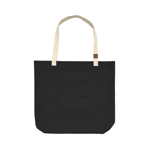 cheftog.com Poly-Cotton Black Tog Tote Bag CT-BAG-01PC