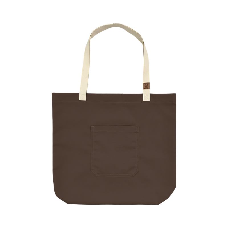 cheftog.com Poly-Cotton Chocolate Tog Tote Bag CT-BAG-15PC