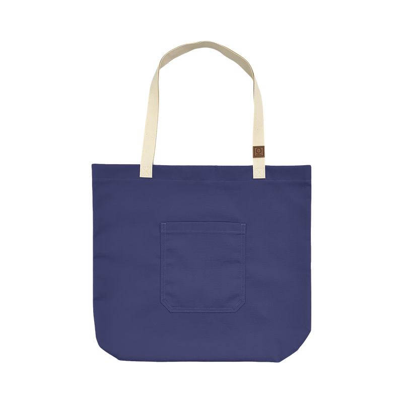 cheftog.com Poly-Cotton French Blue Tog Tote Bag CT-BAG-08PC