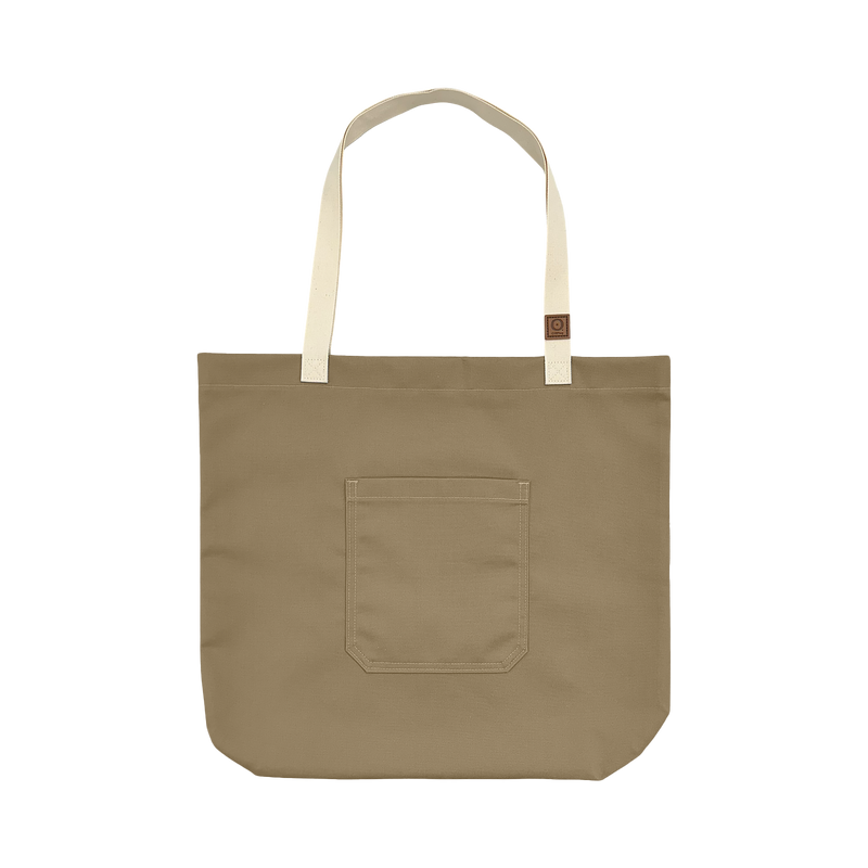 cheftog.com Poly-Cotton Khaki Tog Tote Bag CT-BAG-04PC