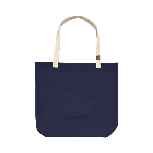 cheftog.com Poly-Cotton Navy Tog Tote Bag CT-BAG-10PC