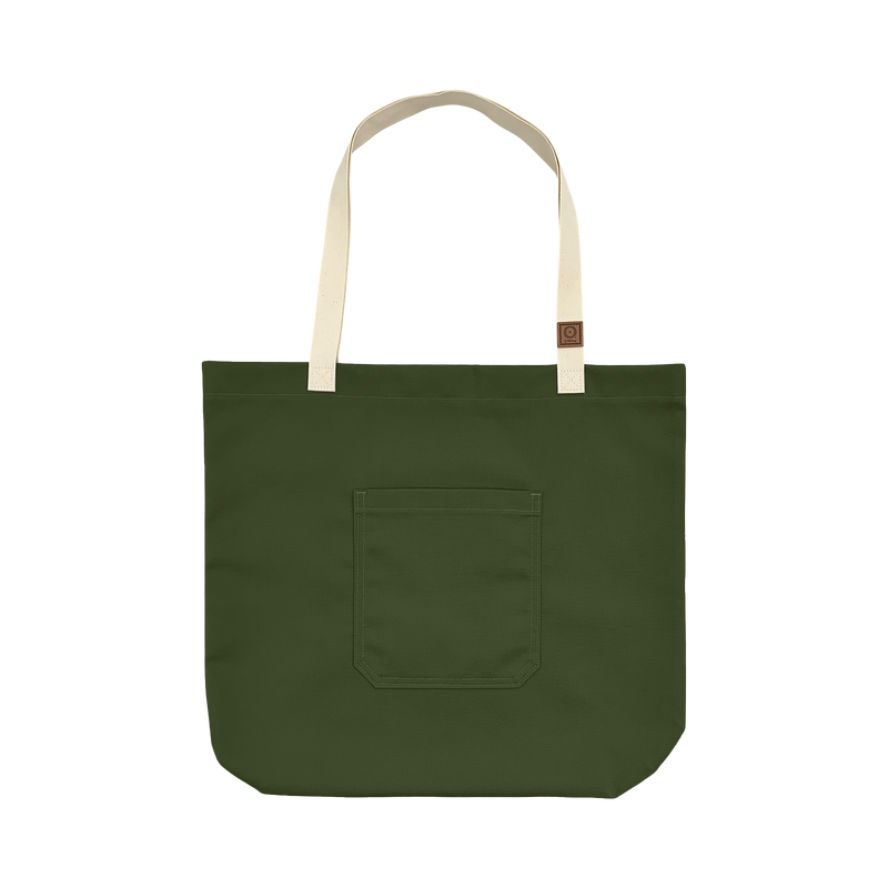 cheftog.com Poly-Cotton Olive Drab Tog Tote Bag CT-BAG-11PC