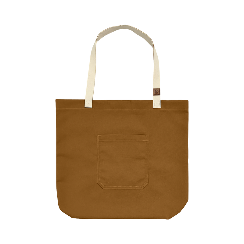 cheftog.com Duck Water Resistant Canvas Tan Tog Tote Bag CT-BAG-40DC