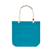 cheftog.com Poly-Cotton Turquoise Tog Tote Bag CT-BAG-25PC