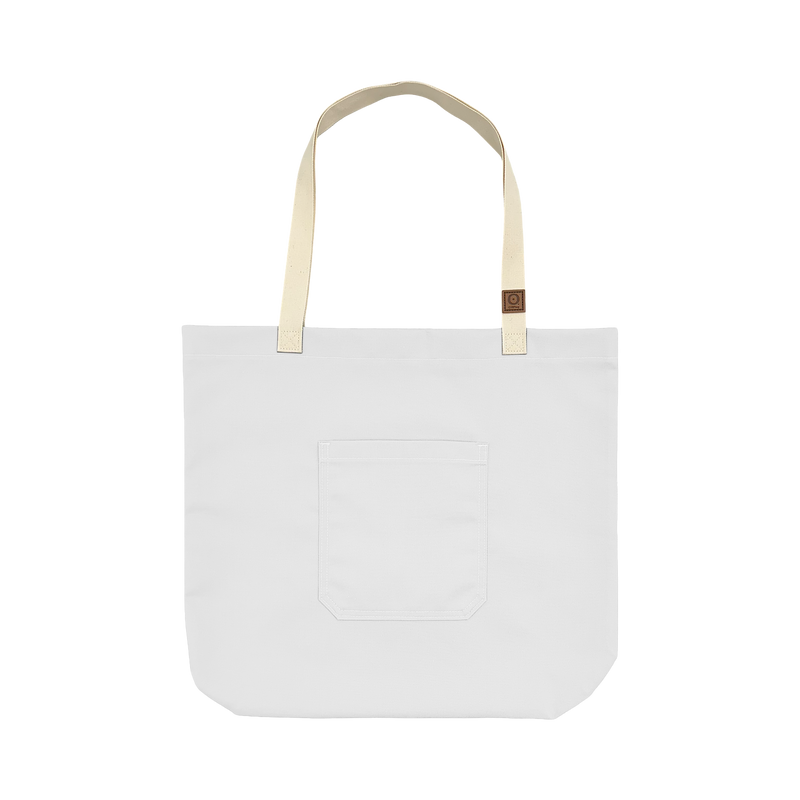 cheftog.com Poly-Cotton White Tog Tote Bag CT-BAG-02PC