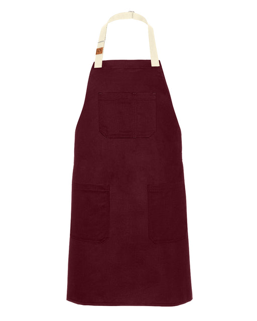 cheftog.com Burgundy Junior-Teen Tog Lightweight Apron 950-70PC-RG
