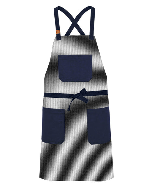 cheftog.com   Chicago Stock Yard Butcher Cross Back Apron 