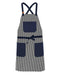 cheftog.com   Chicago Stock Yard Butcher Cross Back Apron 