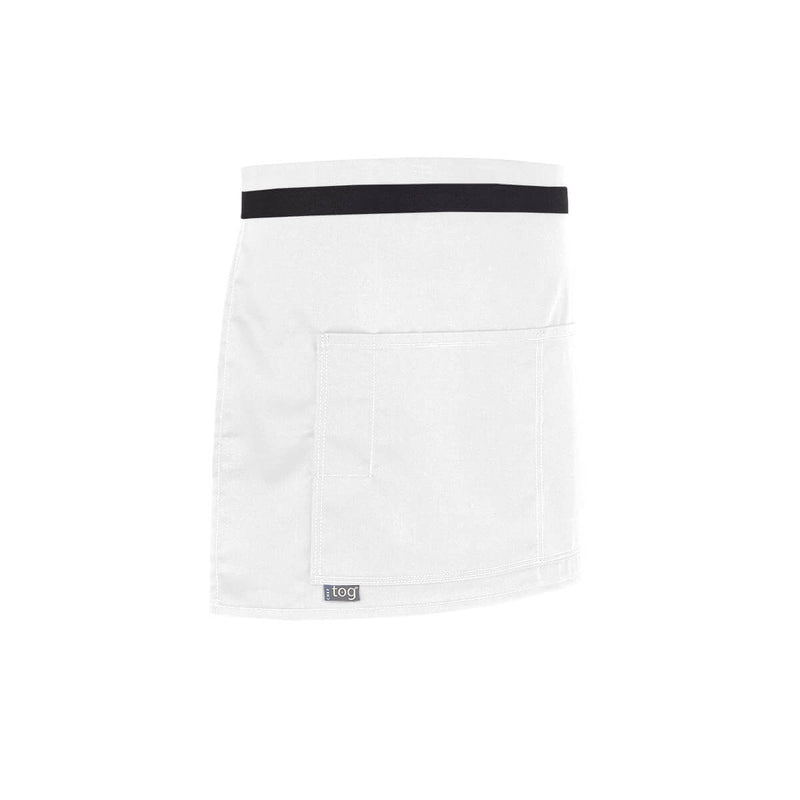 cheftog.com   Lightweight Quarter Length Four Pocket Server Apron 