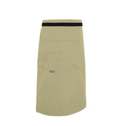 cheftog.com   Lightweight Three Quarter Length Four Pocket Server Apron 