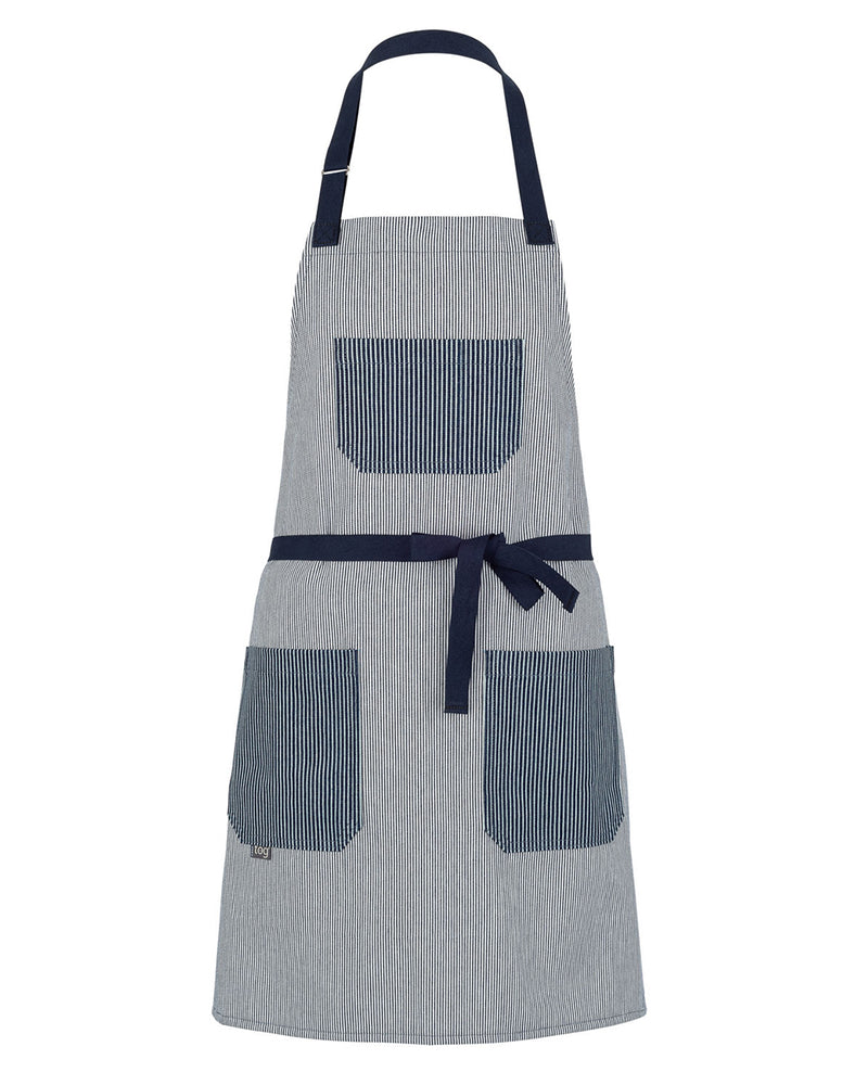 cheftog.com Regular Gray Railroad Denim Brakeman Apron 5000-RG