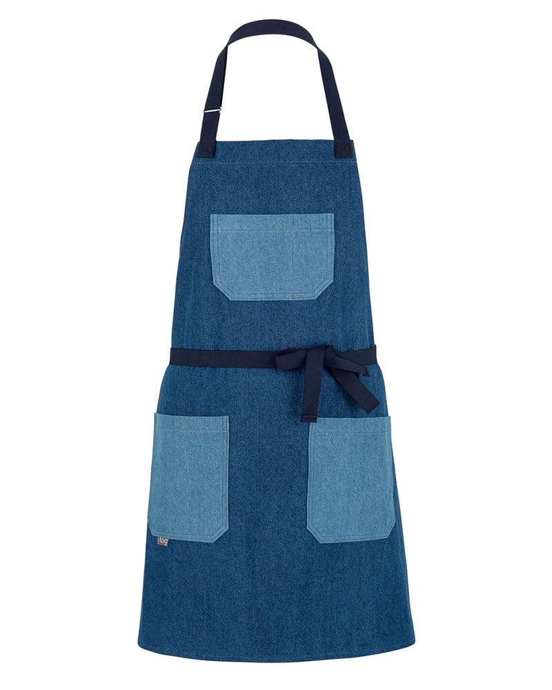 cheftog.com Regular Navy Chicago Blues Music Apron 5020-RG