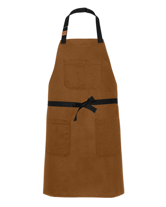 ONTARIO SKY Canvas & Leather Barista Apron Blue | Denim Apron | Chef A –  jbaprons.com | Barista Aprons | Denim Aprons | BBQ Aprons | Personalized  Embroidery