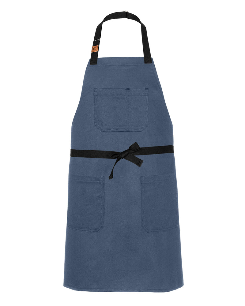cheftog.com Regular Slate Bull Denim Apron 2020-12BD-RG