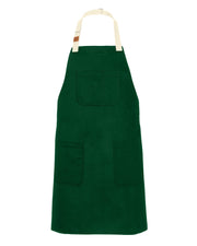 cheftog.com Regular Emerald Chino Twill Snap Tie Apron 2600S-50CT-RG