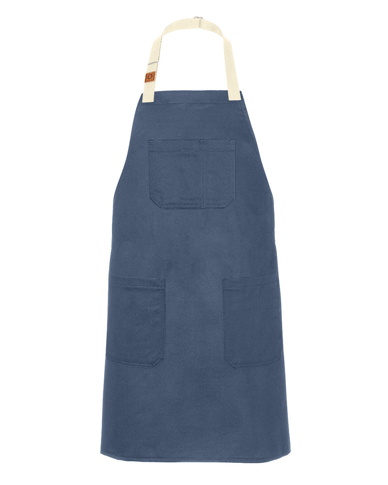 cheftog.com Regular Slate Chino Twill Snap Tie Apron 2600S-12CT-RG