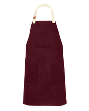 cheftog.com Regular Wine Chino Twill Snap Tie Apron 2600S-47CT-RG