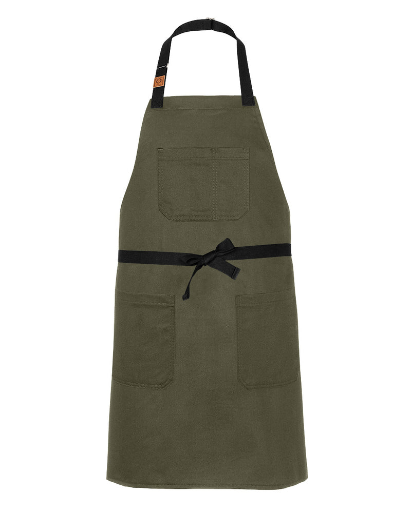 cheftog.com Big and Tall Jalapeno Hopsack Canvas Apron 2420-41HC-BT