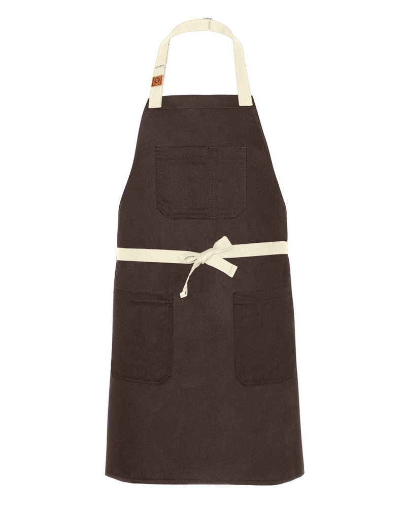 cheftog.com Chocolate Junior-Teen Tog Lightweight Apron 950-15PC-RG
