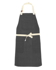 cheftog.com Gray Stripe Junior-Teen Tog Lightweight Apron 950-19PC-RG