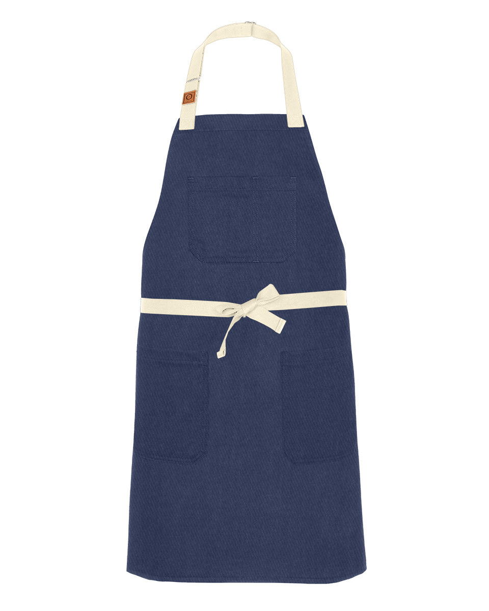 エプロン・三角巾 TAKIMAKI ORIGINAL ORGANIC APRON / NAVY Lightweight Apron – Wrinkle-Resistant, Customizable & USA Made