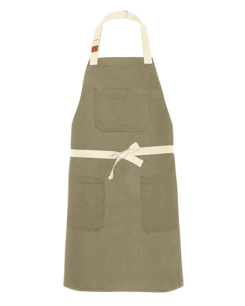 cheftog.com Khaki Junior-Teen Tog Lightweight Apron 950-04PC-RG