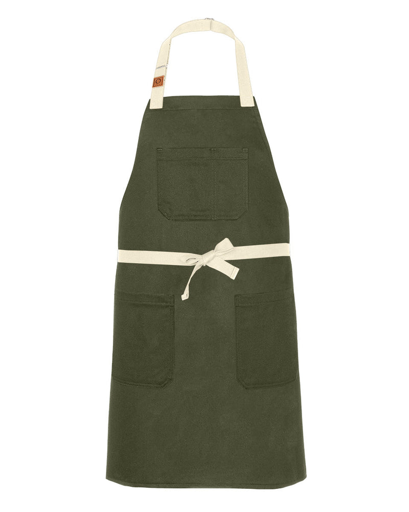 cheftog.com Olive Drab Junior-Teen Tog Lightweight Apron 950-11PC-RG