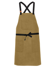 cheftog.com Regular Husk Bull Denim CrossBack Snap Tie Apron 2030S-42BD-RG