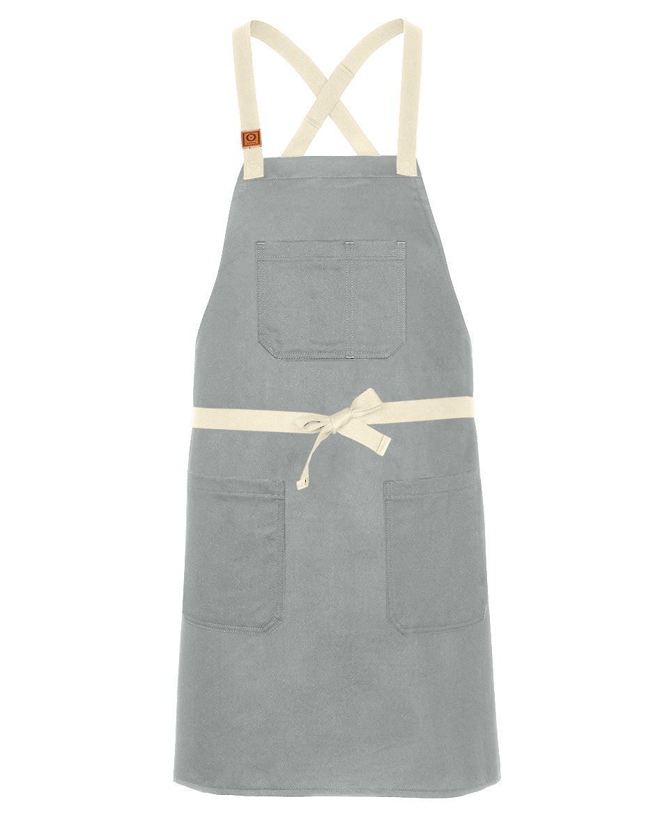 Chino Twill CrossBack Apron – Durable, Comfortable & Customizable