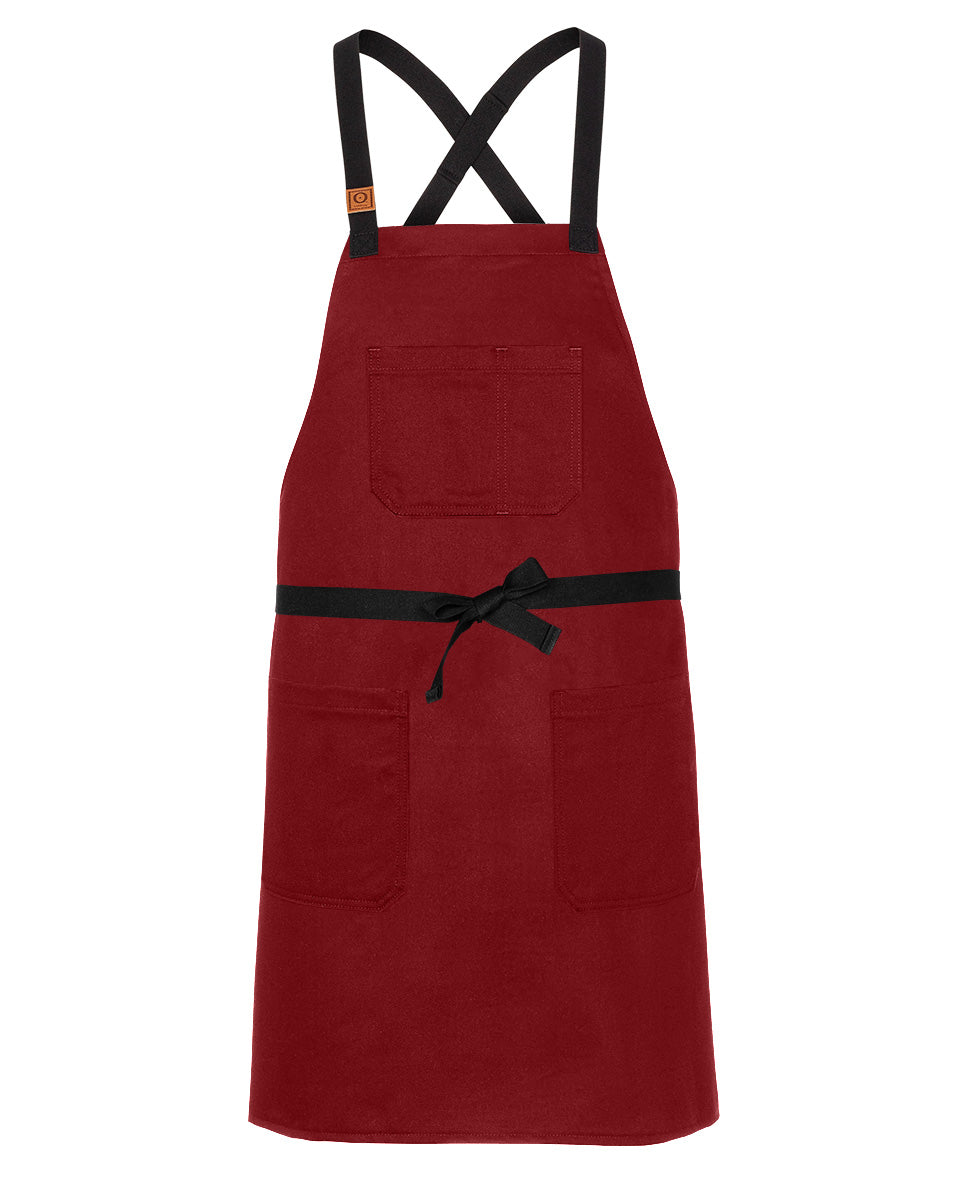 Hopsack Canvas CrossBack Apron – Stylish, Comfortable & Durable