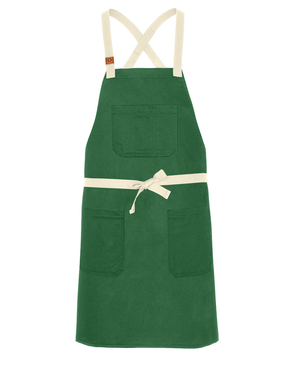 Lightweight CrossBack Snap Tie Apron – Comfort and Durability