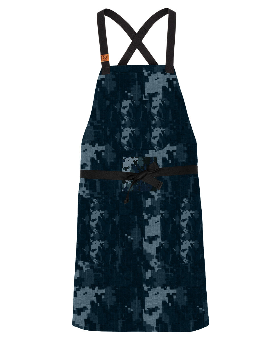 NSA Alum 11 oz Ripstop Bib Apron, 24" x 48"