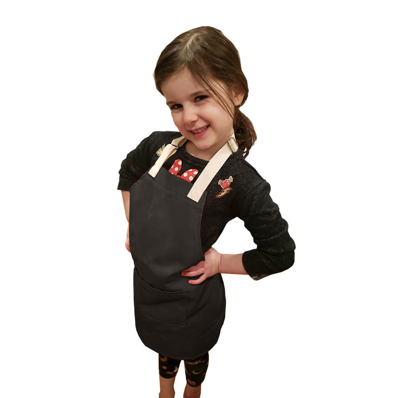 cheftog.com Chocolate Little Togs Kids Lightweight Apron 900-15PC
