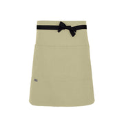 cheftog.com  Rice Lightweight Half Length Four Pocket Server Apron 1120-43PC-4P