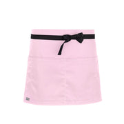 cheftog.com  Pink Lightweight Quarter Length Four Pocket Server Apron 1110-22PC-4P