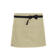cheftog.com  Rice Lightweight Quarter Length Four Pocket Server Apron 1110-43PC-4P