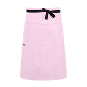 cheftog.com  Pink Lightweight Three Quarter Length Four Pocket Server Apron 1130-22PC-4P