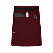 cheftog.com  Wine Performance Half Length Three Pocket Server Apron 2121-47CT-3P