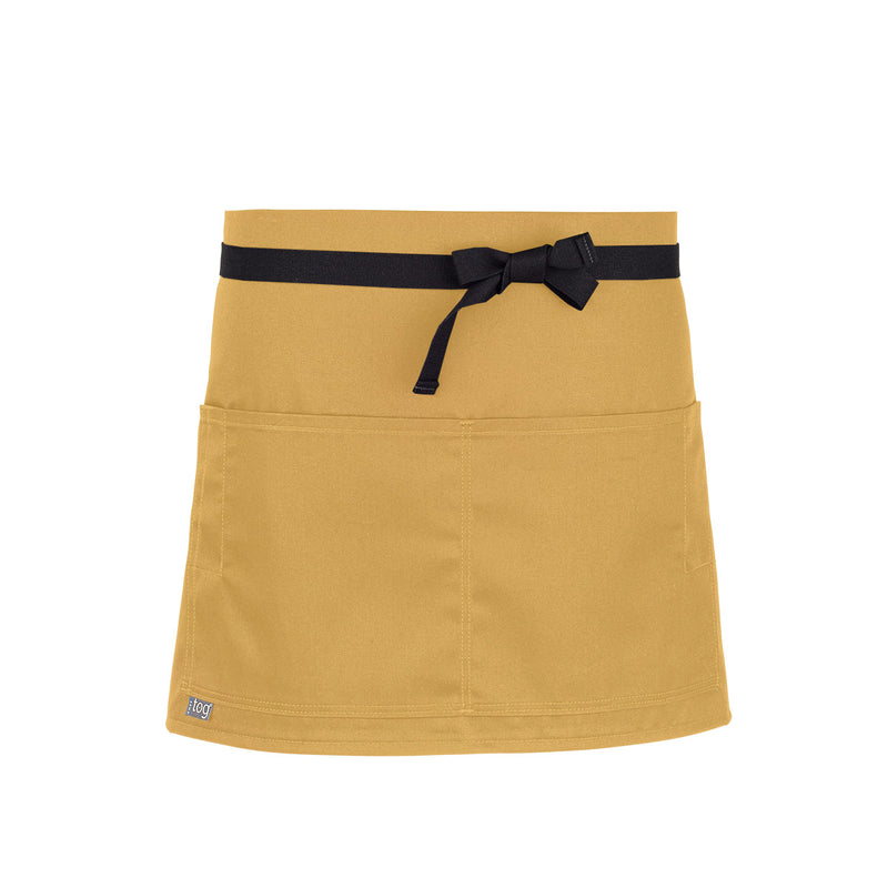 cheftog.com  Dijon Performance Quarter Length Four Pocket Server Apron 2111-55CT-4P