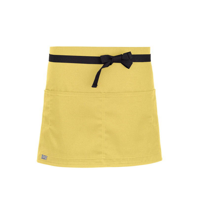 cheftog.com  Lemon Performance Quarter Length Four Pocket Server Apron 2111-29CT-4P
