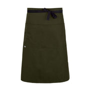 cheftog.com  Jalapeno Performance Three Quarter Length Four Pocket Server Apron 2131-41CT-4P