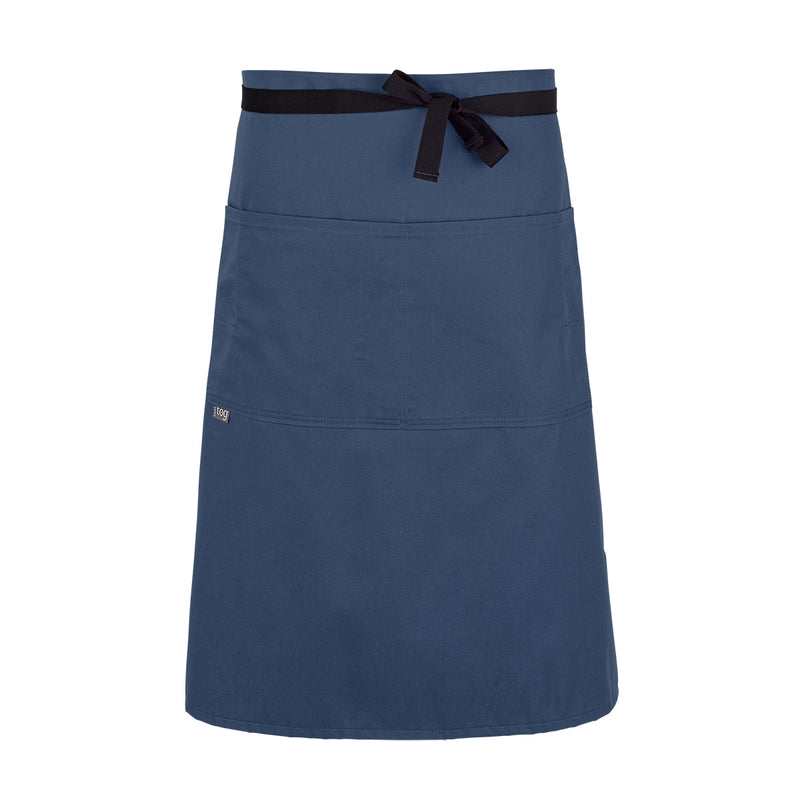 cheftog.com  Slate Performance Three Quarter Length Four Pocket Server Apron 2131-12CT-4P