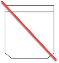 cheftog.com  Yes - Remove (No Top Pocket) Change Top Pocket? SUBTOPPKT